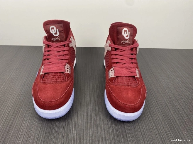 AJ4-904282 Oklahoma PE Jordan Sooners 4 Retro 0701